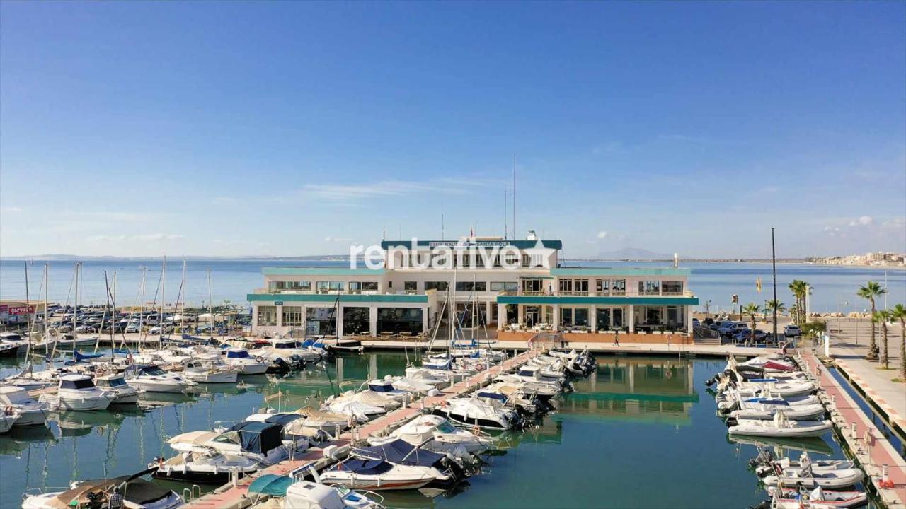 Rentafive Apartamento Acuario Piscina Aa Santa Pola Ngoại thất bức ảnh